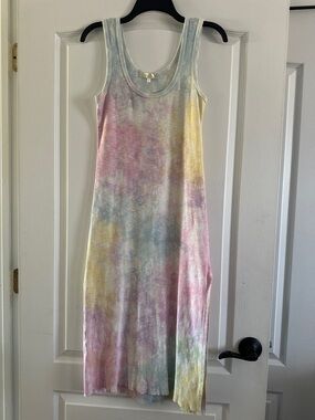 Love Shack Fancy tye dye tank dress size XS